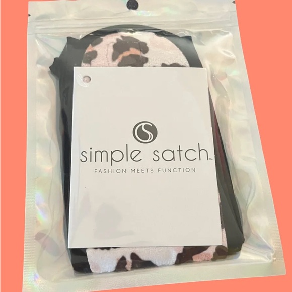 SIMPLE SATCH Spa Headband In Leopard NWT - Picture 4 of 5